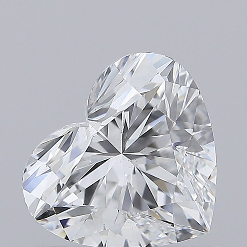 Loose Diamond - HEART 0.83ct D VS2: Loose Diamond - HEART 0.83ct D VS2 Source: This is a real non-mined Diamond that has been grown in a lab Shape: HEART Carats: 0.83 Color: D Clarity: VS2 Certification: IGI Video:
