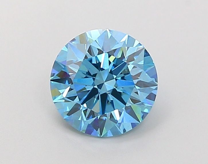 Ideal Loose Diamond - ROUND 1.9ct Fancy Vivid Blue VS1: Ideal Loose Diamond - ROUND 1.9ct Fancy Vivid Blue VS1 Source: This is a real non-mined Diamond that has been grown in a lab Shape: ROUND Carats: 1.9 Color: Fancy Vivid Blue Certification: IGI Video: