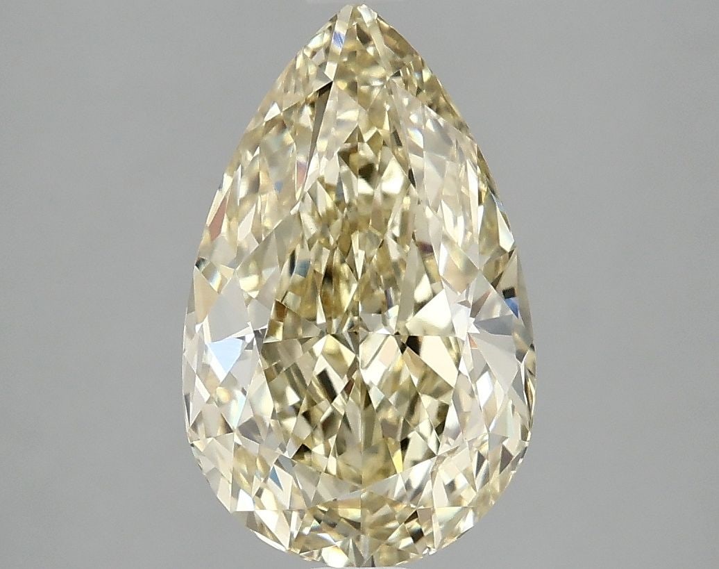 Loose Diamond - PEAR 3.09ct Fancy Yellow VS1: Loose Diamond - PEAR 3.09ct Fancy Yellow VS1 Source: This is a real non-mined Diamond that has been grown in a lab Shape: PEAR Carats: 3.09 Color: Fancy Yellow Certification: IGI Video: