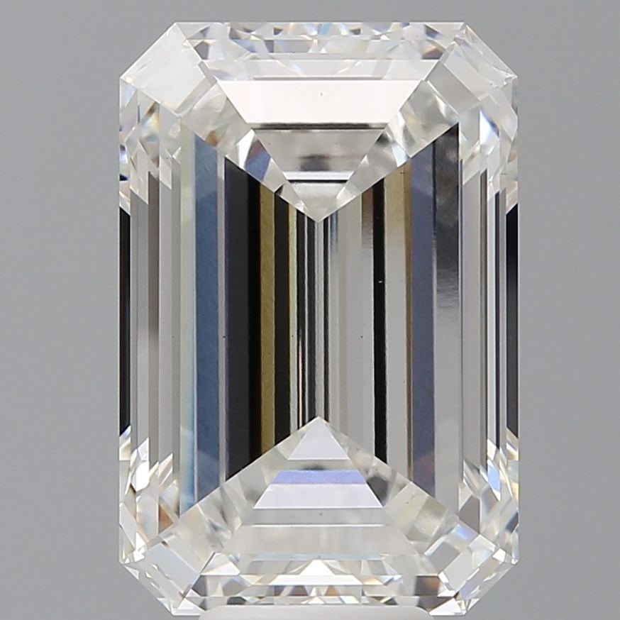 Loose Diamond - EMERALD 9.58ct F VS1: Loose Diamond - EMERALD 9.58ct F VS1 Source: This is a real non-mined Diamond that has been grown in a lab Shape: EMERALD Carats: 9.58 Color: F Clarity: VS1 Certification: IGI Video: