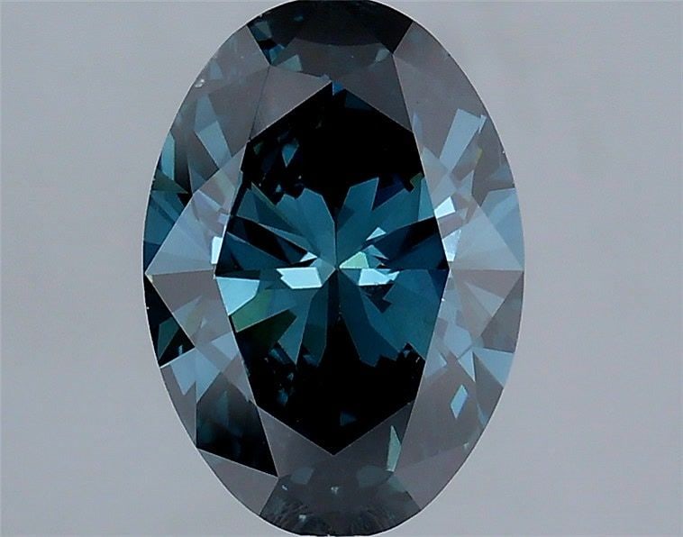 Loose Diamond - OVAL 1.84ct Fancy Deep Green Blue VS1: Loose Diamond - OVAL 1.84ct Fancy Deep Green Blue VS1 Source: This is a real non-mined Diamond that has been grown in a lab Shape: OVAL Carats: 1.84 Color: Fancy Deep Green Blue Certification: IGI Vid