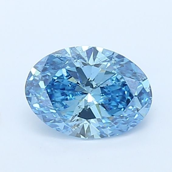 Loose Diamond - OVAL 1.0ct Fancy Vivid Blue SI1: Loose Diamond - OVAL 1.0ct Fancy Vivid Blue SI1 Source: This is a real non-mined Diamond that has been grown in a lab Shape: OVAL Carats: 1.0 Color: Fancy Vivid Blue Certification: IGI Video: