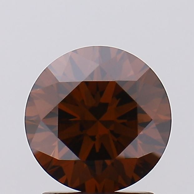 Loose Diamond - ROUND 1.81ct Fancy Deep Brown VS1: Loose Diamond - ROUND 1.81ct Fancy Deep Brown VS1 Source: This is a real non-mined Diamond that has been grown in a lab Shape: ROUND Carats: 1.81 Color: Fancy Deep Brown Certification: IGI Video: