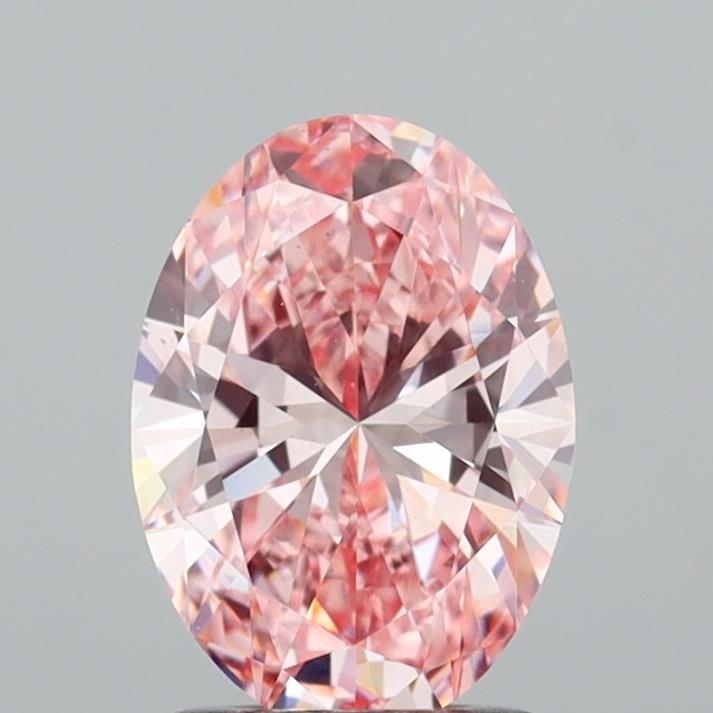 Loose Diamond - OVAL 1.52ct Fancy Vivid Pink VS1: Loose Diamond - OVAL 1.52ct Fancy Vivid Pink VS1 Source: This is a real non-mined Diamond that has been grown in a lab Shape: OVAL Carats: 1.52 Color: Fancy Vivid Pink Certification: IGI Video: