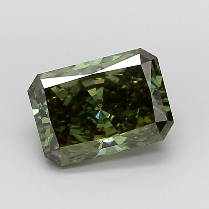 Loose Diamond - RADIANT 1.55ct Fancy Vivid Green VS1: Loose Diamond - RADIANT 1.55ct Fancy Vivid Green VS1 Source: This is a real non-mined Diamond that has been grown in a lab Shape: RADIANT Carats: 1.55 Color: Fancy Vivid Green Certification: NONE Vide