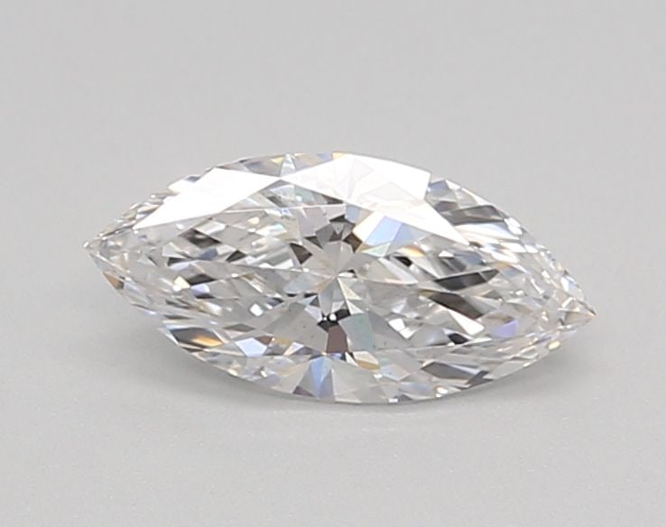 Loose Diamond - MARQUISE 0.52ct F VS2: Loose Diamond - MARQUISE 0.52ct F VS2 Source: This is a real non-mined Diamond that has been grown in a lab Shape: MARQUISE Carats: 0.52 Color: F Clarity: VS2 Certification: NONE Video: Video Link