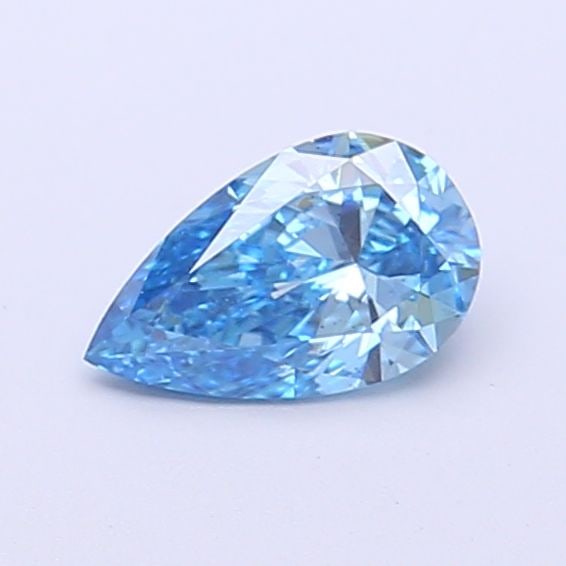Loose Diamond - PEAR 0.5ct Fancy Vivid Blue VS2: Loose Diamond - PEAR 0.5ct Fancy Vivid Blue VS2 Source: This is a real non-mined Diamond that has been grown in a lab Shape: PEAR Carats: 0.5 Color: Fancy Vivid Blue Certification: IGI Video: