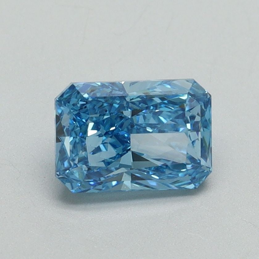 Loose Diamond - RADIANT 1.02ct Fancy Vivid Blue VS1: Loose Diamond - RADIANT 1.02ct Fancy Vivid Blue VS1 Source: This is a real non-mined Diamond that has been grown in a lab Shape: RADIANT Carats: 1.02 Color: Fancy Vivid Blue Certification: IGI Video: