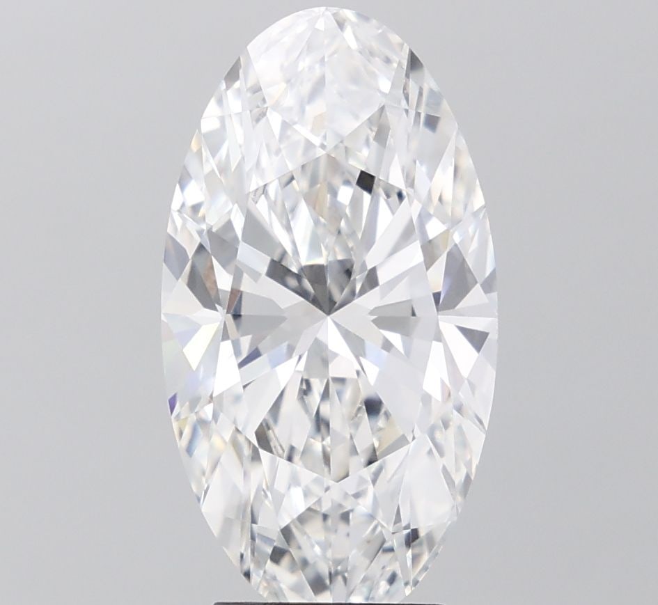 Loose Diamond - OVAL 5.03ct D VVS2: Loose Diamond - OVAL 5.03ct D VVS2 Source: This is a real non-mined Diamond that has been grown in a lab Shape: OVAL Carats: 5.03 Color: D Clarity: VVS2 Certification: IGI Video: