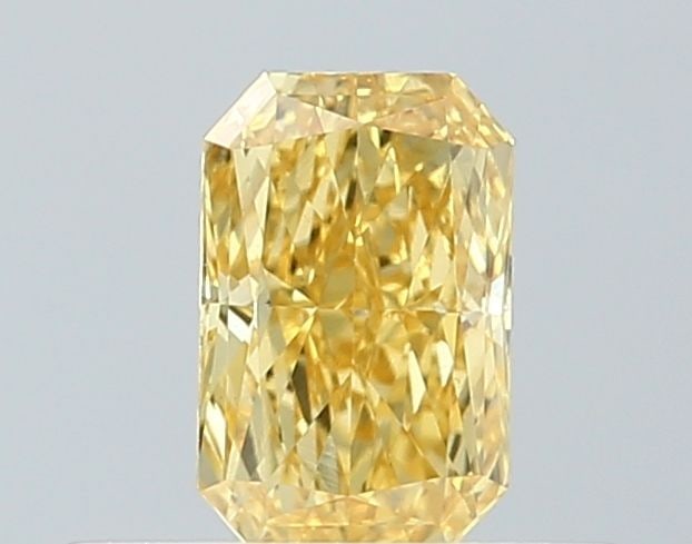Loose Diamond - RADIANT 0.3ct Fancy Deep Yellow VS1: Loose Diamond - RADIANT 0.3ct Fancy Deep Yellow VS1 Source: This is a real non-mined Diamond that has been grown in a lab Shape: RADIANT Carats: 0.3 Color: Fancy Deep Yellow Certification: NONE Video: