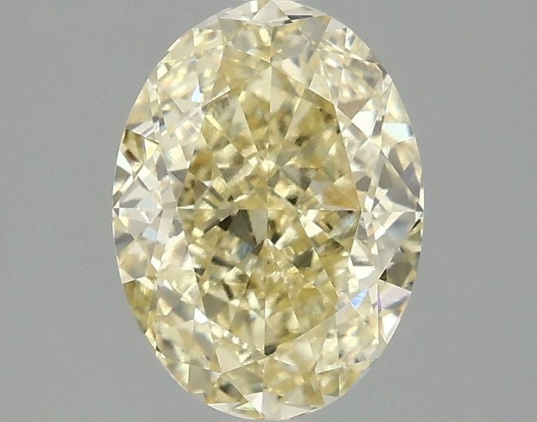 Loose Diamond - OVAL 2.07ct Fancy Intense Yellow VVS2: Loose Diamond - OVAL 2.07ct Fancy Intense Yellow VVS2 Source: This is a real non-mined Diamond that has been grown in a lab Shape: OVAL Carats: 2.07 Color: Fancy Intense Yellow Certification: IGI Vide