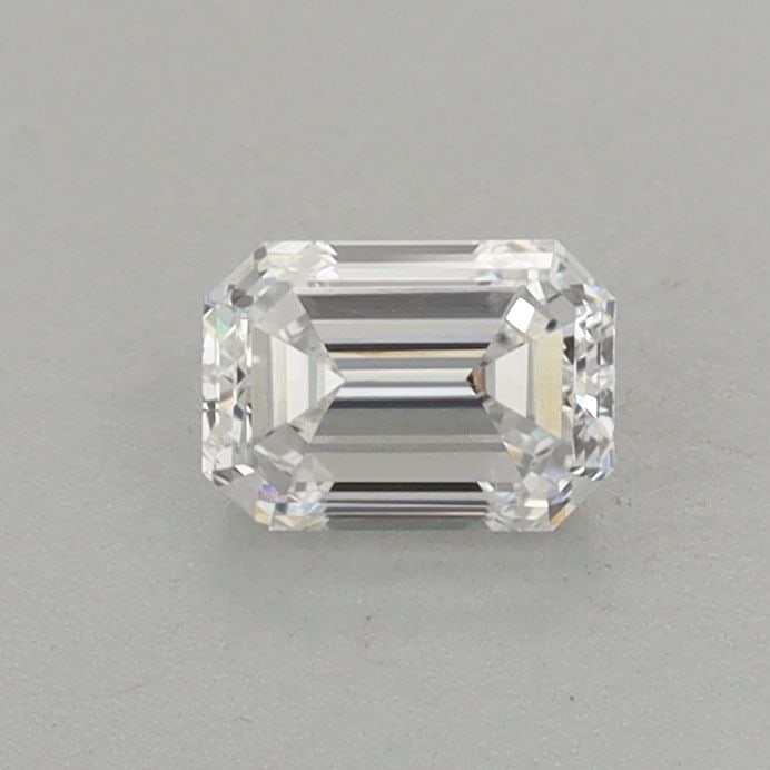 Loose Diamond - EMERALD 0.48ct D VVS2: Loose Diamond - EMERALD 0.48ct D VVS2 Source: This is a real non-mined Diamond that has been grown in a lab Shape: EMERALD Carats: 0.48 Color: D Clarity: VVS2 Certification: IGI Video:
