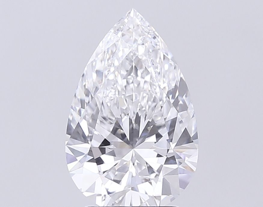 Loose Diamond - PEAR 3.05ct D VVS2: Loose Diamond - PEAR 3.05ct D VVS2 Source: This is a real non-mined Diamond that has been grown in a lab Shape: PEAR Carats: 3.05 Color: D Clarity: VVS2 Certification: IGI Additional images available 