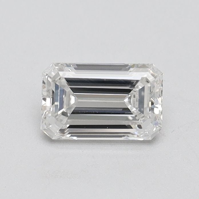 Loose Diamond - EMERALD 0.5ct F VVS2: Loose Diamond - EMERALD 0.5ct F VVS2 Source: This is a real non-mined Diamond that has been grown in a lab Shape: EMERALD Carats: 0.5 Color: F Clarity: VVS2 Certification: IGI Video: