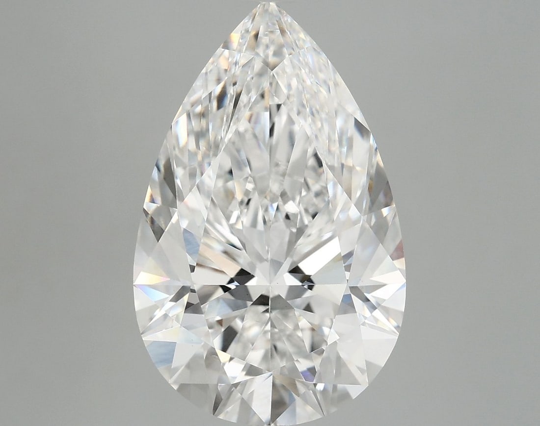 Loose Diamond - PEAR 7.2ct E VS1: Loose Diamond - PEAR 7.2ct E VS1 Source: This is a real non-mined Diamond that has been grown in a lab Shape: PEAR Carats: 7.2 Color: E Clarity: VS1 Certification: IGI Additional images available upon