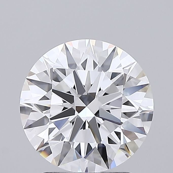 Ideal Loose Diamond - ROUND 2.09ct E VVS2: Ideal Loose Diamond - ROUND 2.09ct E VVS2 Source: This is a real non-mined Diamond that has been grown in a lab Shape: ROUND Carats: 2.09 Color: E Clarity: VVS2 Certification: IGI Video: