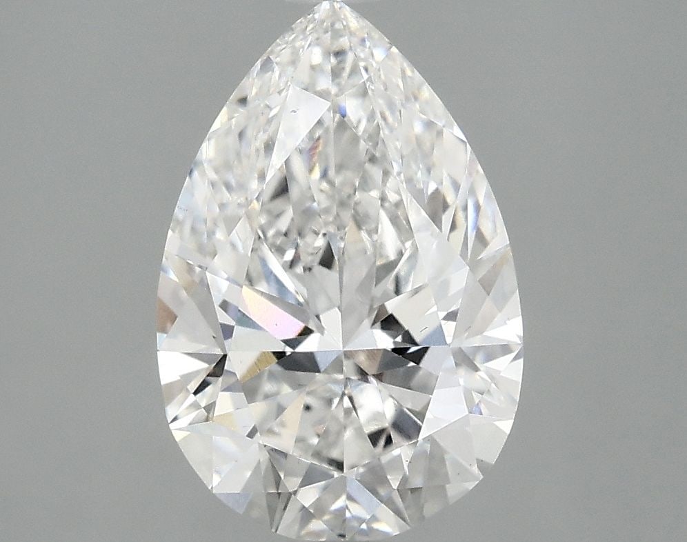 Loose Diamond - PEAR 2.1ct E VS2: Loose Diamond - PEAR 2.1ct E VS2 Source: This is a real non-mined Diamond that has been grown in a lab Shape: PEAR Carats: 2.1 Color: E Clarity: VS2 Certification: IGI Video: