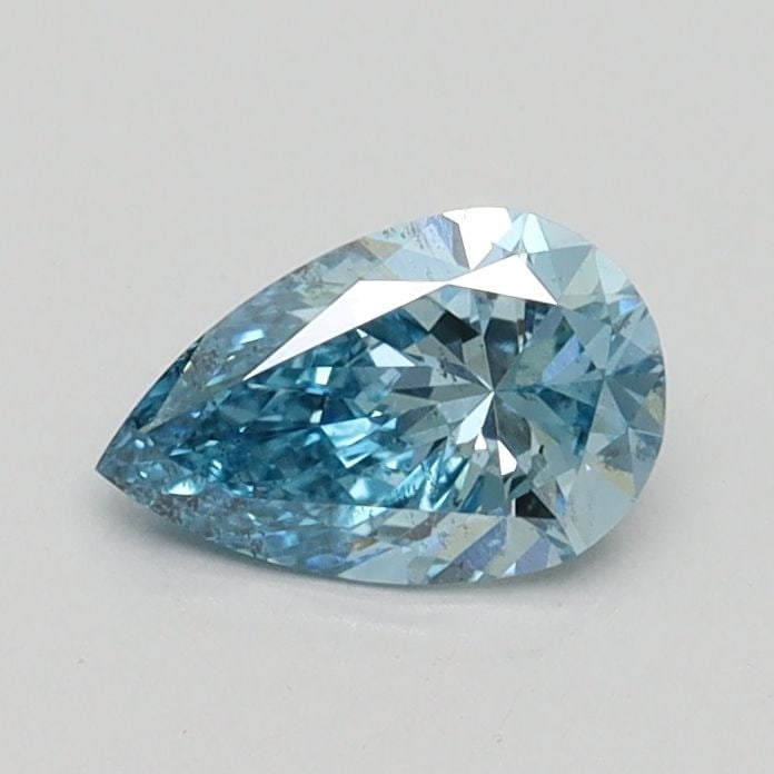 Loose Diamond - PEAR 0.5ct Fancy Intense Blue SI1: Loose Diamond - PEAR 0.5ct Fancy Intense Blue SI1 Source: This is a real non-mined Diamond that has been grown in a lab Shape: PEAR Carats: 0.5 Color: Fancy Intense Blue Certification: IGI Video: