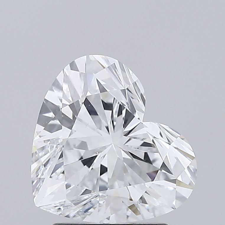 Loose Diamond - HEART 2.1ct E VS2: Loose Diamond - HEART 2.1ct E VS2 Source: This is a real non-mined Diamond that has been grown in a lab Shape: HEART Carats: 2.1 Color: E Clarity: VS2 Certification: IGI Video: