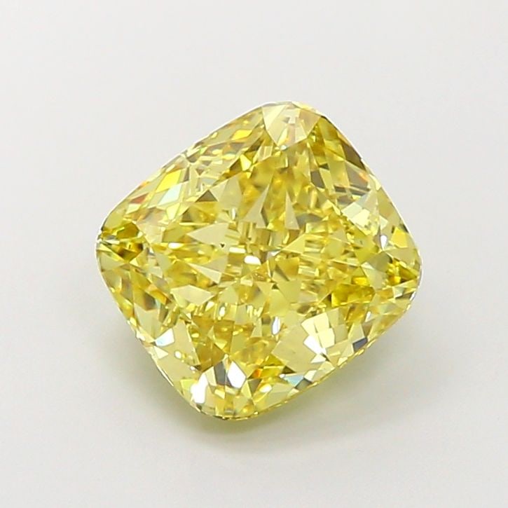 Loose Diamond - CUSHION MODIFIED 4.77ct Fancy Intense Yellow VS2: Loose Diamond - CUSHION MODIFIED 4.77ct Fancy Intense Yellow VS2 Source: This is a real non-mined Diamond that has been grown in a lab Shape: CUSHION MODIFIED Carats: 4.77 Color: Fancy Intense Yellow 