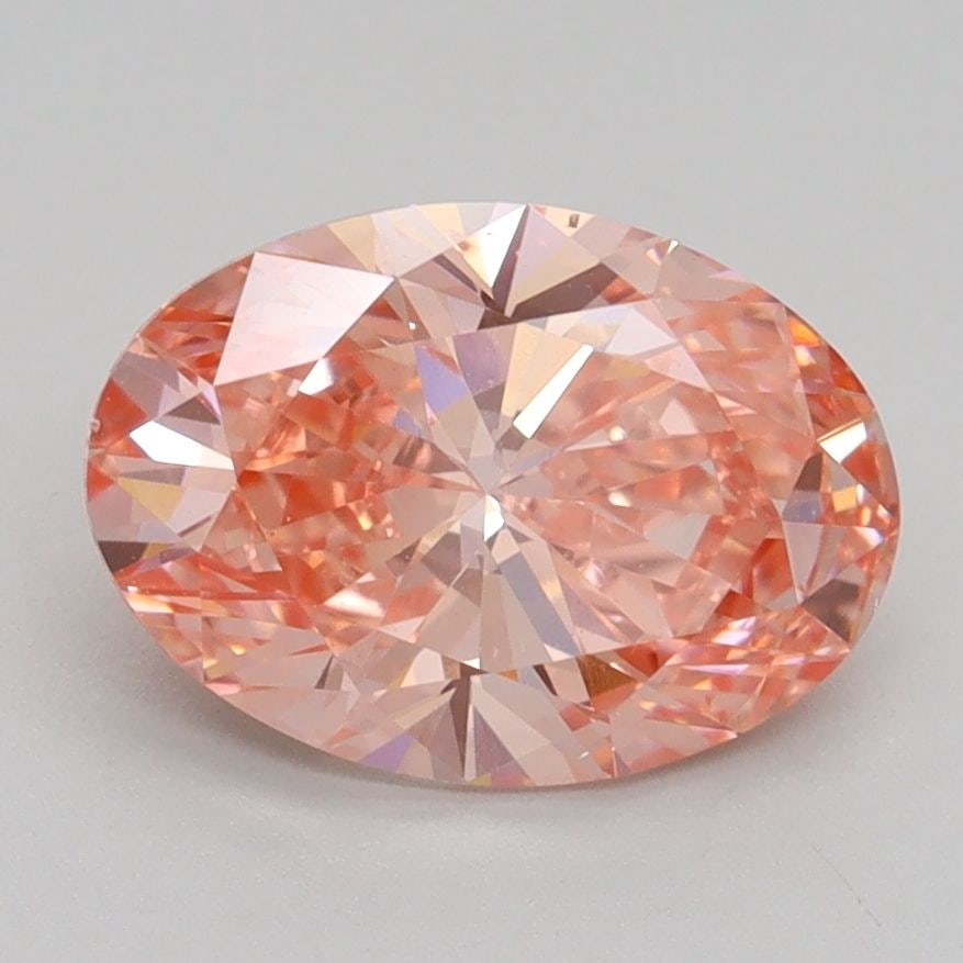 Loose Diamond - OVAL 2.03ct Fancy Vivid Pink VS2: Loose Diamond - OVAL 2.03ct Fancy Vivid Pink VS2 Source: This is a real non-mined Diamond that has been grown in a lab Shape: OVAL Carats: 2.03 Color: Fancy Vivid Pink Certification: IGI Video: Video