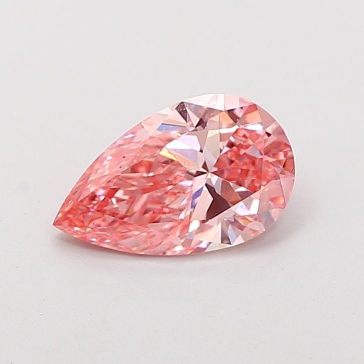 Loose Diamond - PEAR 1.04ct Fancy Vivid Pink VS1: Loose Diamond - PEAR 1.04ct Fancy Vivid Pink VS1 Source: This is a real non-mined Diamond that has been grown in a lab Shape: PEAR Carats: 1.04 Color: Fancy Vivid Pink Certification: IGI Video: