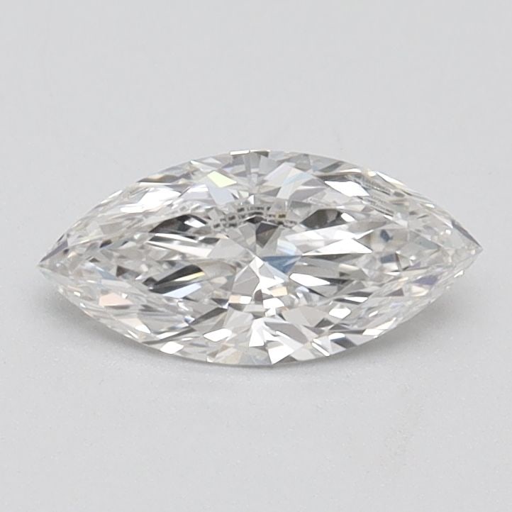 Loose Diamond - MARQUISE 0.5ct F VVS2: Loose Diamond - MARQUISE 0.5ct F VVS2 Source: This is a real non-mined Diamond that has been grown in a lab Shape: MARQUISE Carats: 0.5 Color: F Clarity: VVS2 Certification: IGI Video: