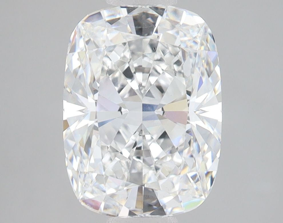 Loose Diamond - CUSHION BRILLIANT 2.03ct F VS1: Loose Diamond - CUSHION BRILLIANT 2.03ct F VS1 Source: This is a real non-mined Diamond that has been grown in a lab Shape: CUSHION BRILLIANT Carats: 2.03 Color: F Clarity: VS1 Certification: IGI Vide