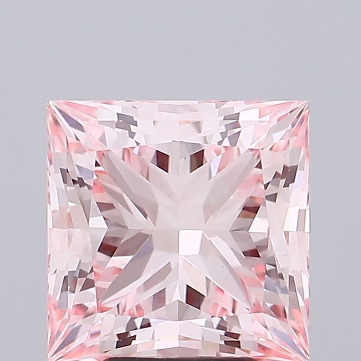 Loose Diamond - PRINCESS 5.59ct Fancy Intense Pink VVS2: Loose Diamond - PRINCESS 5.59ct Fancy Intense Pink VVS2 Source: This is a real non-mined Diamond that has been grown in a lab Shape: PRINCESS Carats: 5.59 Color: Fancy Intense Pink Certification: IGI 