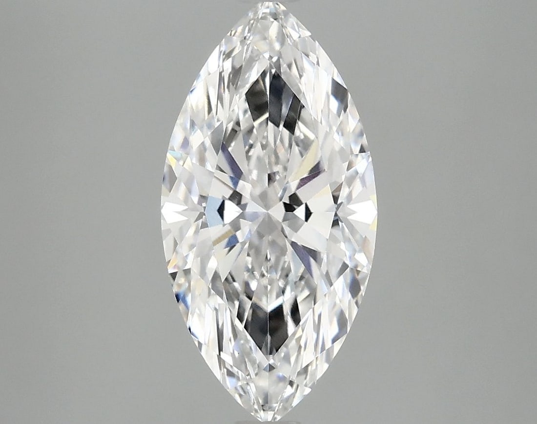 Loose Diamond - MARQUISE 2.1ct E VVS2: Loose Diamond - MARQUISE 2.1ct E VVS2 Source: This is a real non-mined Diamond that has been grown in a lab Shape: MARQUISE Carats: 2.1 Color: E Clarity: VVS2 Certification: IGI Video: Video Link