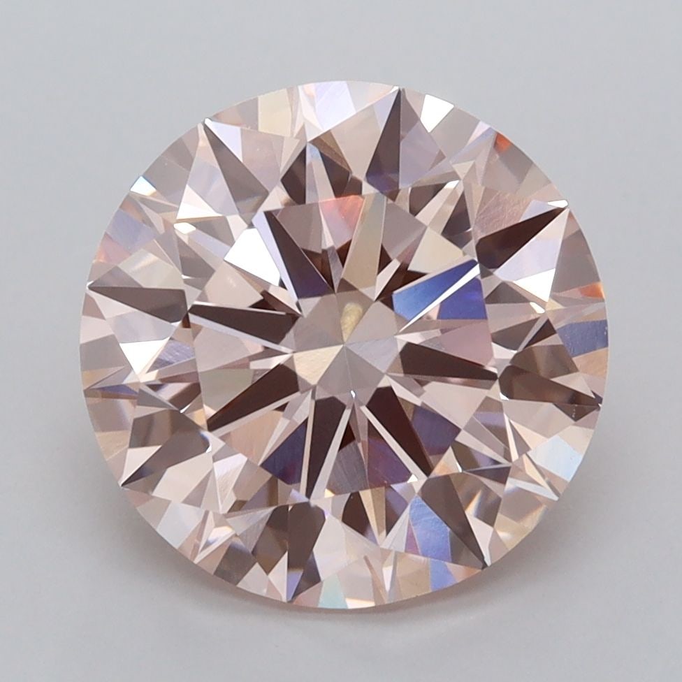 Loose Diamond - ROUND 4.01ct Fancy Intense Pink VVS2: Loose Diamond - ROUND 4.01ct Fancy Intense Pink VVS2 Source: This is a real non-mined Diamond that has been grown in a lab Shape: ROUND Carats: 4.01 Color: Fancy Intense Pink Certification: IGI