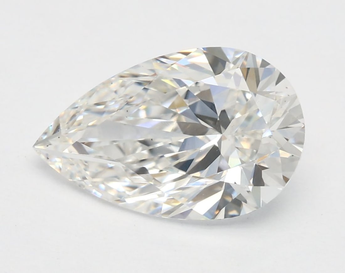 Loose Diamond - PEAR 2.22ct F VS2: Loose Diamond - PEAR 2.22ct F VS2 Source: This is a real non-mined Diamond that has been grown in a lab Shape: PEAR Carats: 2.22 Color: F Clarity: VS2 Certification: IGI Video: