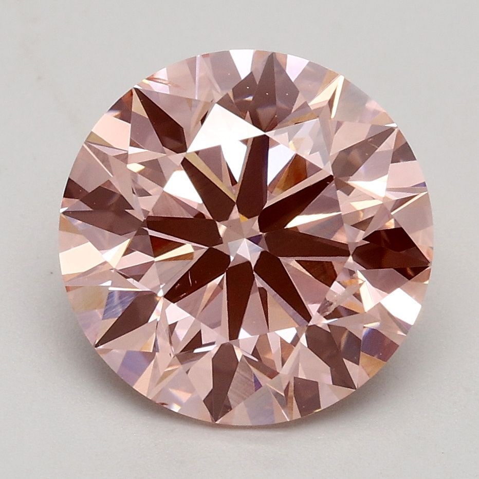 Ideal Loose Diamond - ROUND 2.6ct Fancy Intense Pink SI1: Ideal Loose Diamond - ROUND 2.6ct Fancy Intense Pink SI1 Source: This is a real non-mined Diamond that has been grown in a lab Shape: ROUND Carats: 2.6 Color: Fancy Intense Pink Certification: IGI Vid