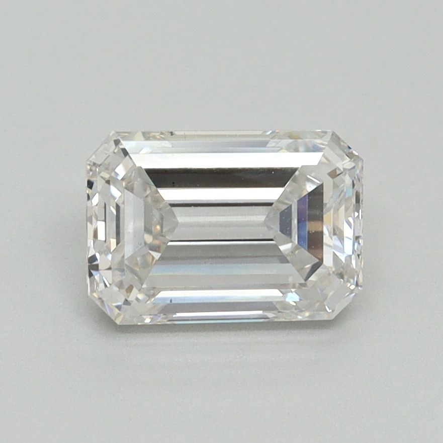 Loose Diamond - EMERALD 1.33ct E VS2: Loose Diamond - EMERALD 1.33ct E VS2 Source: This is a real non-mined Diamond that has been grown in a lab Shape: EMERALD Carats: 1.33 Color: E Clarity: VS2 Certification: NONE Video: