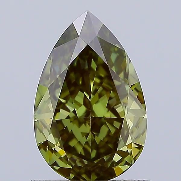 Loose Diamond - PEAR 1.12ct Fancy Deep Green VS1: Loose Diamond - PEAR 1.12ct Fancy Deep Green VS1 Source: This is a real non-mined Diamond that has been grown in a lab Shape: PEAR Carats: 1.12 Color: Fancy Deep Green Certification: IGI Video: