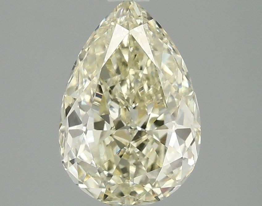 Loose Diamond - PEAR 2.1ct Fancy Yellow VS1: Loose Diamond - PEAR 2.1ct Fancy Yellow VS1 Source: This is a real non-mined Diamond that has been grown in a lab Shape: PEAR Carats: 2.1 Color: Fancy Yellow Certification: IGI Video: