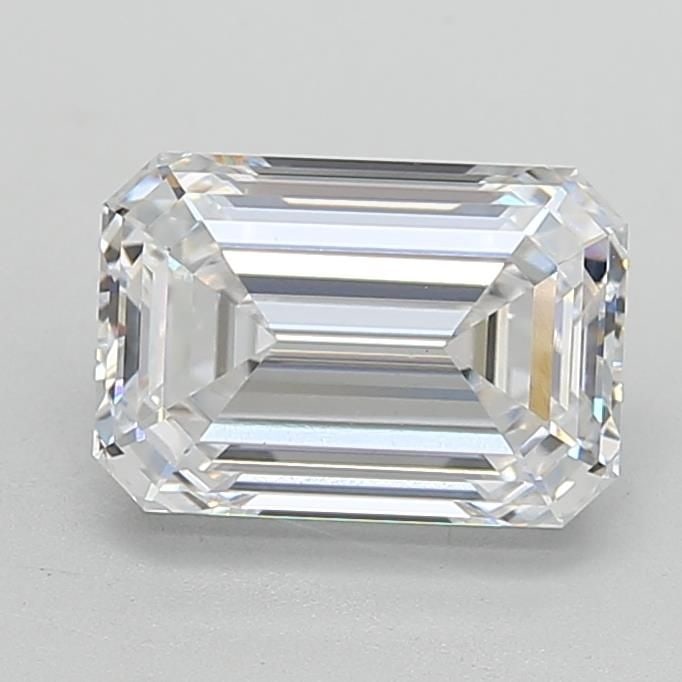 Loose Diamond - EMERALD 2.82ct E VS1: Loose Diamond - EMERALD 2.82ct E VS1 Source: This is a real non-mined Diamond that has been grown in a lab Shape: EMERALD Carats: 2.82 Color: E Clarity: VS1 Certification: GIA Video: