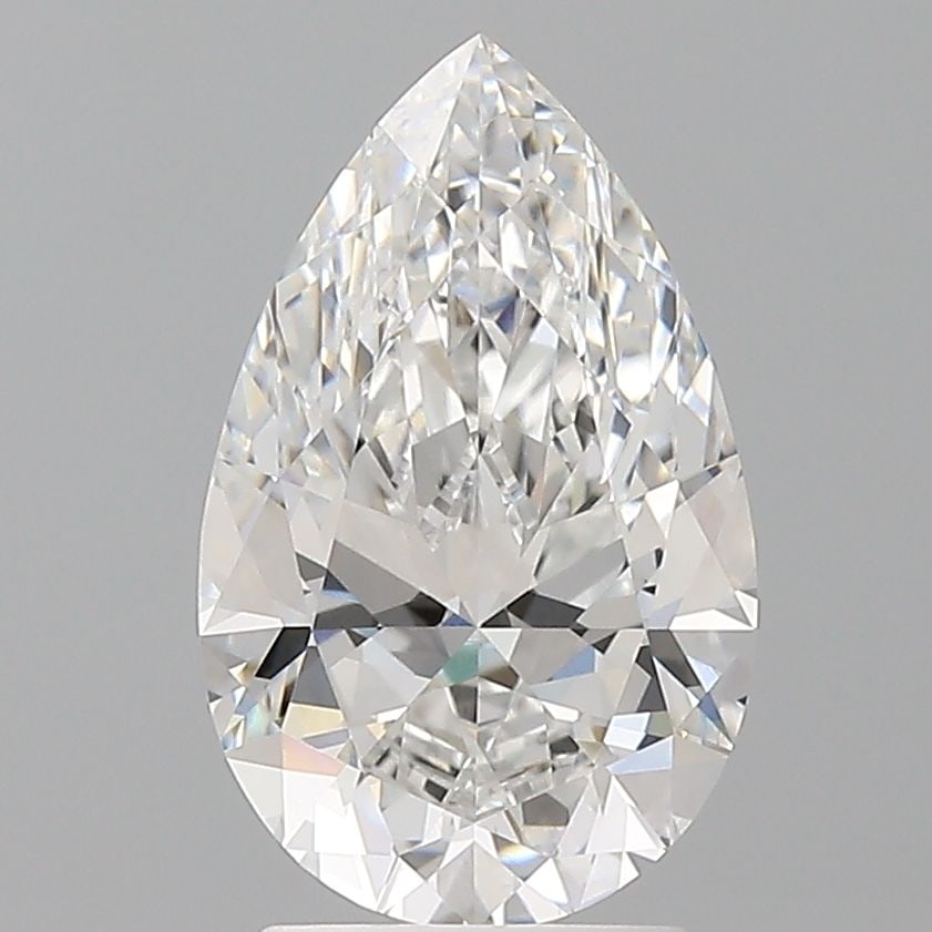 Loose Diamond - PEAR 2.6ct E VVS2: Loose Diamond - PEAR 2.6ct E VVS2 Source: This is a real non-mined Diamond that has been grown in a lab Shape: PEAR Carats: 2.6 Color: E Clarity: VVS2 Certification: IGI Video: