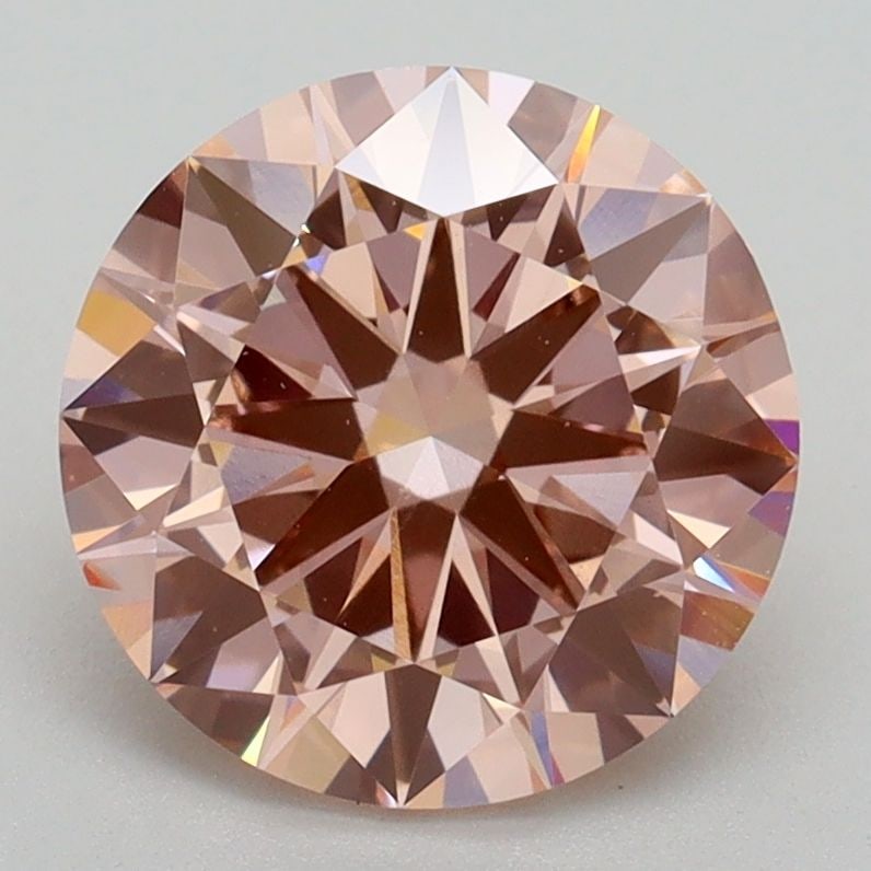 Loose Diamond - ROUND 2.7ct Fancy Intense Pink VS2: Loose Diamond - ROUND 2.7ct Fancy Intense Pink VS2 Source: This is a real non-mined Diamond that has been grown in a lab Shape: ROUND Carats: 2.7 Color: Fancy Intense Pink Certification: IGI Video: