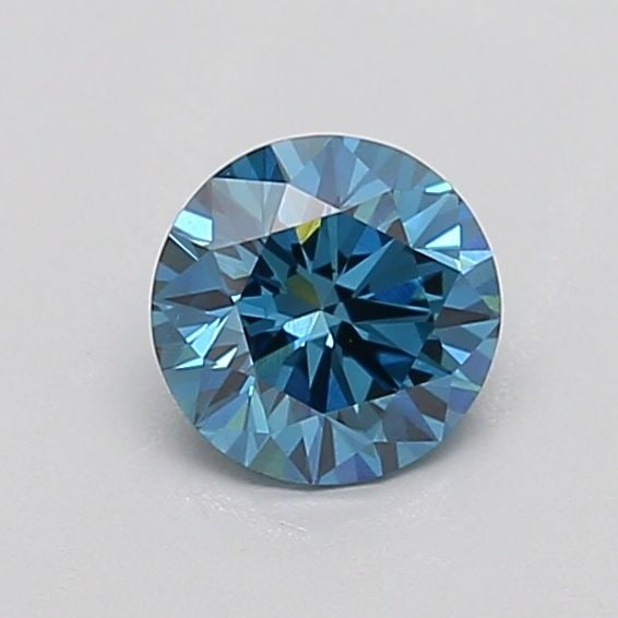 Loose Diamond - ROUND 0.55ct Fancy Vivid Blue VS2: Loose Diamond - ROUND 0.55ct Fancy Vivid Blue VS2 Source: This is a real non-mined Diamond that has been grown in a lab Shape: ROUND Carats: 0.55 Color: Fancy Vivid Blue Certification: IGI Additional 
