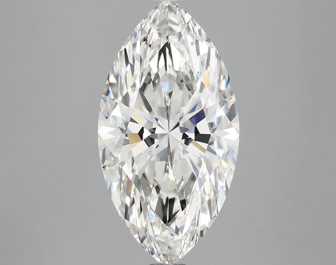 Loose Diamond - MARQUISE 3.52ct G VVS2: Loose Diamond - MARQUISE 3.52ct G VVS2 Source: This is a real non-mined Diamond that has been grown in a lab Shape: MARQUISE Carats: 3.52 Color: G Clarity: VVS2 Certification: IGI Video: