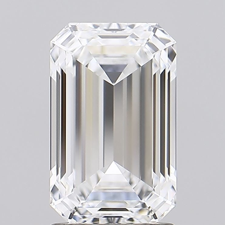 Loose Diamond - EMERALD 2.33ct D VVS2: Loose Diamond - EMERALD 2.33ct D VVS2 Source: This is a real non-mined Diamond that has been grown in a lab Shape: EMERALD Carats: 2.33 Color: D Clarity: VVS2 Certification: IGI Video: