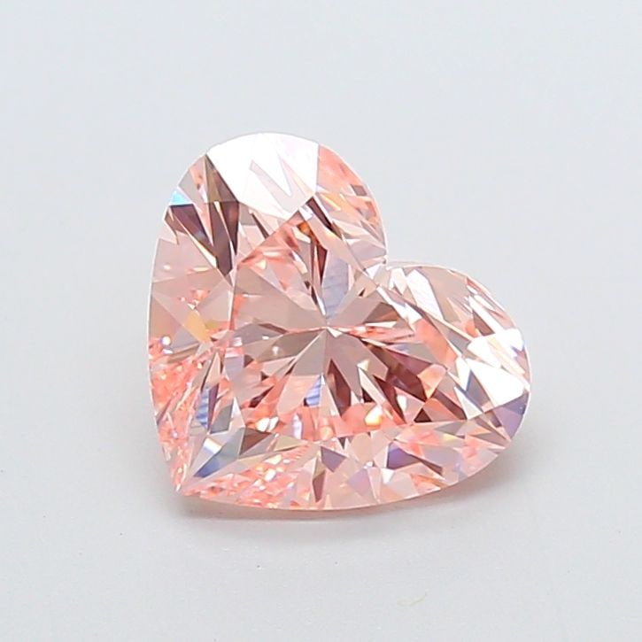 Loose Diamond - HEART 3.02ct Fancy Intense Pink VVS2: Loose Diamond - HEART 3.02ct Fancy Intense Pink VVS2 Source: This is a real non-mined Diamond that has been grown in a lab Shape: HEART Carats: 3.02 Color: Fancy Intense Pink Certification: IGI Video: