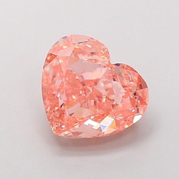 Loose Diamond - HEART 2.02ct Fancy Intense Pink VS1: Loose Diamond - HEART 2.02ct Fancy Intense Pink VS1 Source: This is a real non-mined Diamond that has been grown in a lab Shape: HEART Carats: 2.02 Color: Fancy Intense Pink Certification: IGI Video: