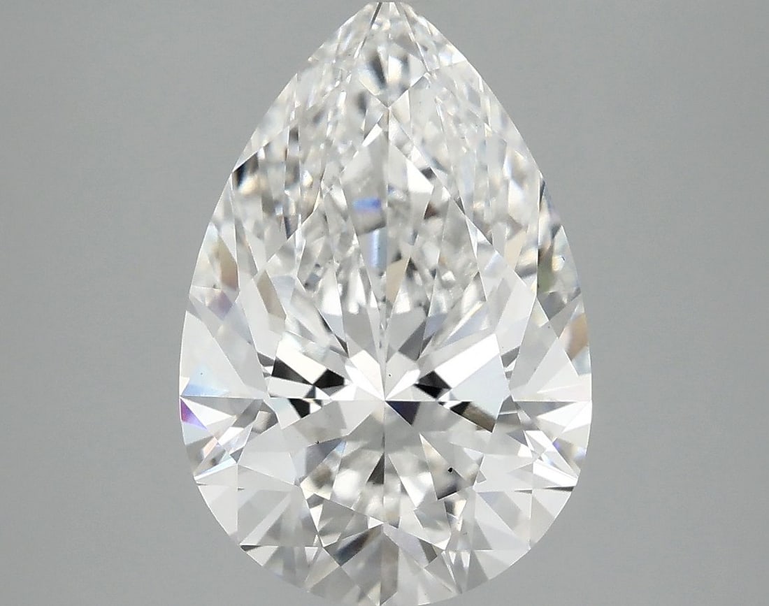 Loose Diamond - PEAR 4.09ct E VS2: Loose Diamond - PEAR 4.09ct E VS2 Source: This is a real non-mined Diamond that has been grown in a lab Shape: PEAR Carats: 4.09 Color: E Clarity: VS2 Certification: IGI Video:
