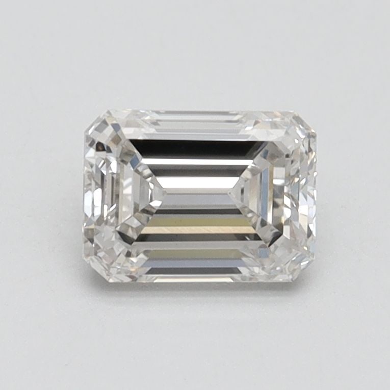 Loose Diamond - EMERALD 0.9ct H VVS2: Loose Diamond - EMERALD 0.9ct H VVS2 Source: This is a real non-mined Diamond that has been grown in a lab Shape: EMERALD Carats: 0.9 Color: H Clarity: VVS2 Certification: IGI Video: