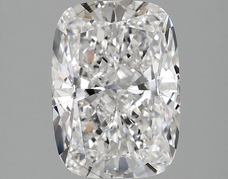 Loose Diamond - CUSHION MODIFIED 2.1ct E VS2: Loose Diamond - CUSHION MODIFIED 2.1ct E VS2 Source: This is a real non-mined Diamond that has been grown in a lab Shape: CUSHION MODIFIED Carats: 2.1 Color: E Clarity: VS2 Certification: IGI Video: