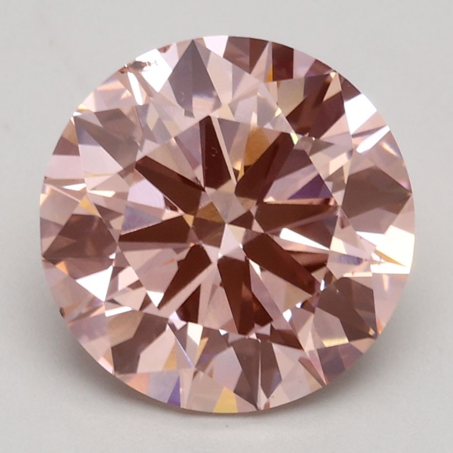 Ideal Loose Diamond - ROUND 3.0ct Fancy Intense Pink VS2: Ideal Loose Diamond - ROUND 3.0ct Fancy Intense Pink VS2 Source: This is a real non-mined Diamond that has been grown in a lab Shape: ROUND Carats: 3.0 Color: Fancy Intense Pink Certification: IGI Vid