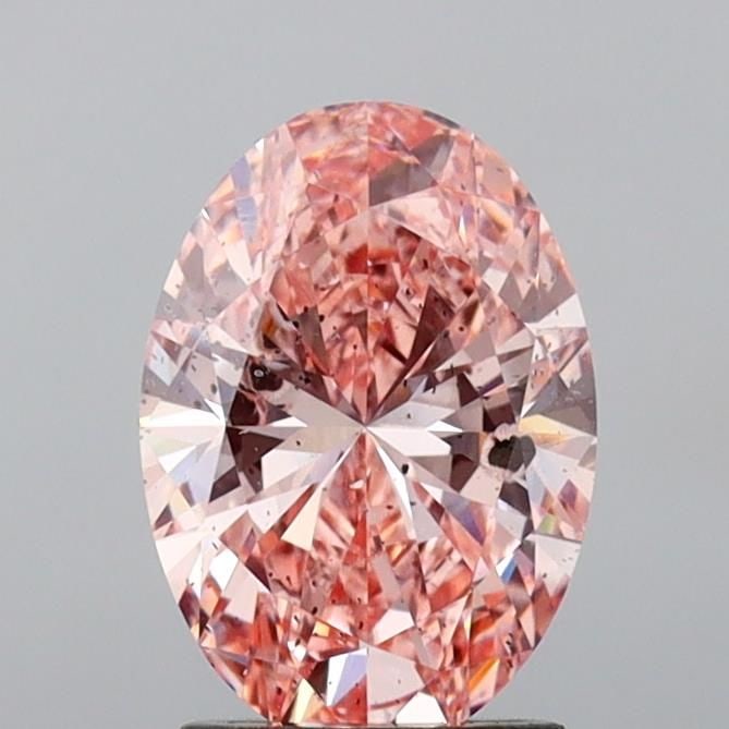 Loose Diamond - OVAL 2.01ct Fancy Vivid Pink SI2: Loose Diamond - OVAL 2.01ct Fancy Vivid Pink SI2 Source: This is a real non-mined Diamond that has been grown in a lab Shape: OVAL Carats: 2.01 Color: Fancy Vivid Pink Certification: IGI Video: