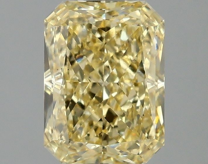 Loose Diamond - RADIANT 2.09ct Fancy Vivid Yellow VS2: Loose Diamond - RADIANT 2.09ct Fancy Vivid Yellow VS2 Source: This is a real non-mined Diamond that has been grown in a lab Shape: RADIANT Carats: 2.09 Color: Fancy Vivid Yellow Certification: IGI